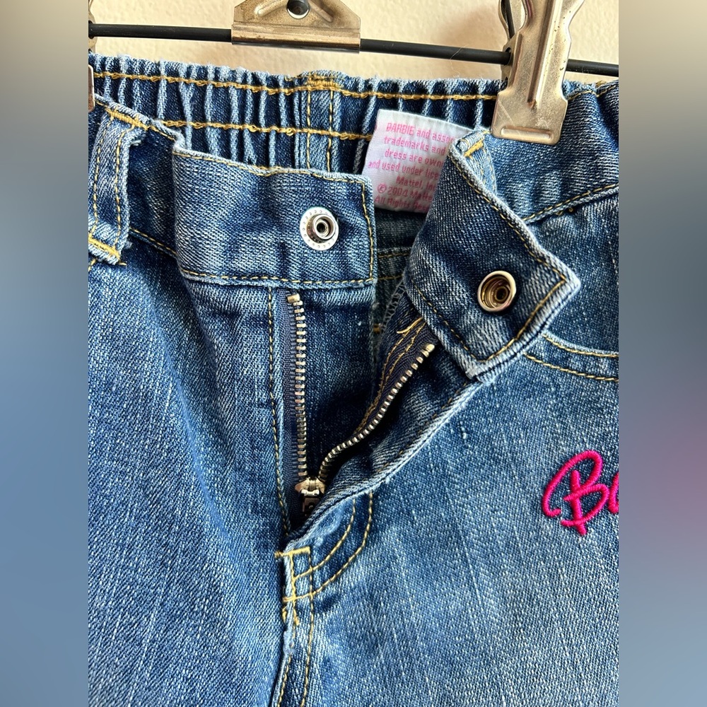 Vintage Barbie Toddler Jeans 4T - Picture 4 of 9